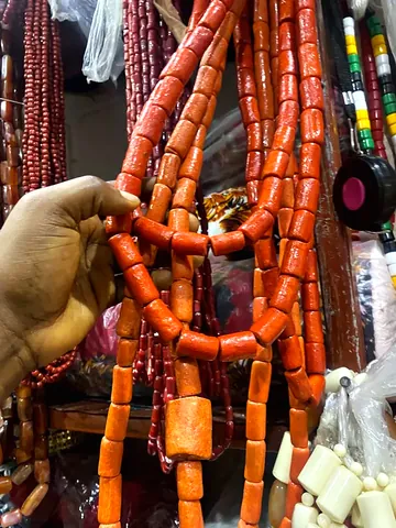 Coral beads